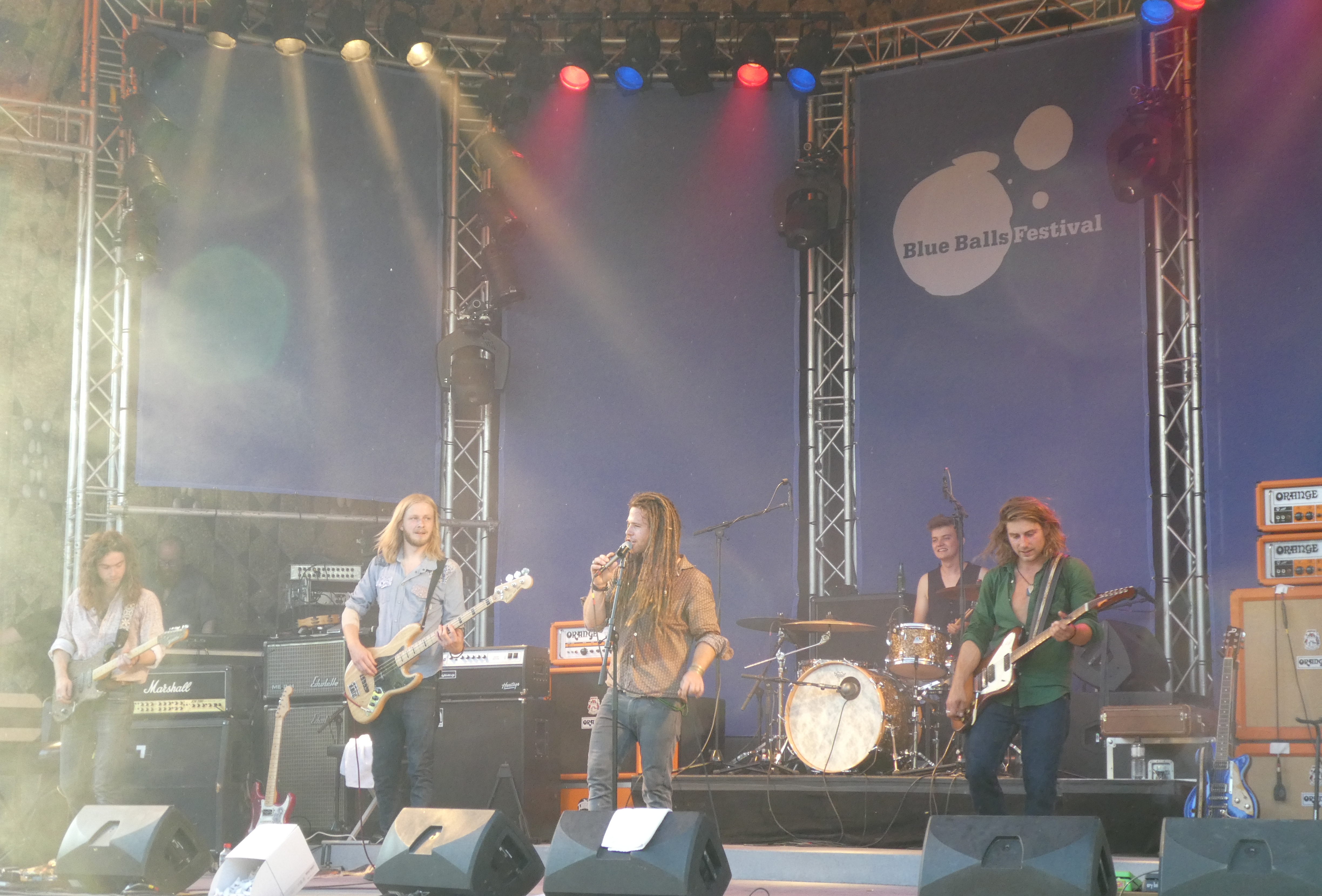 Jack Slamer beim Blue Balls Festival 2018