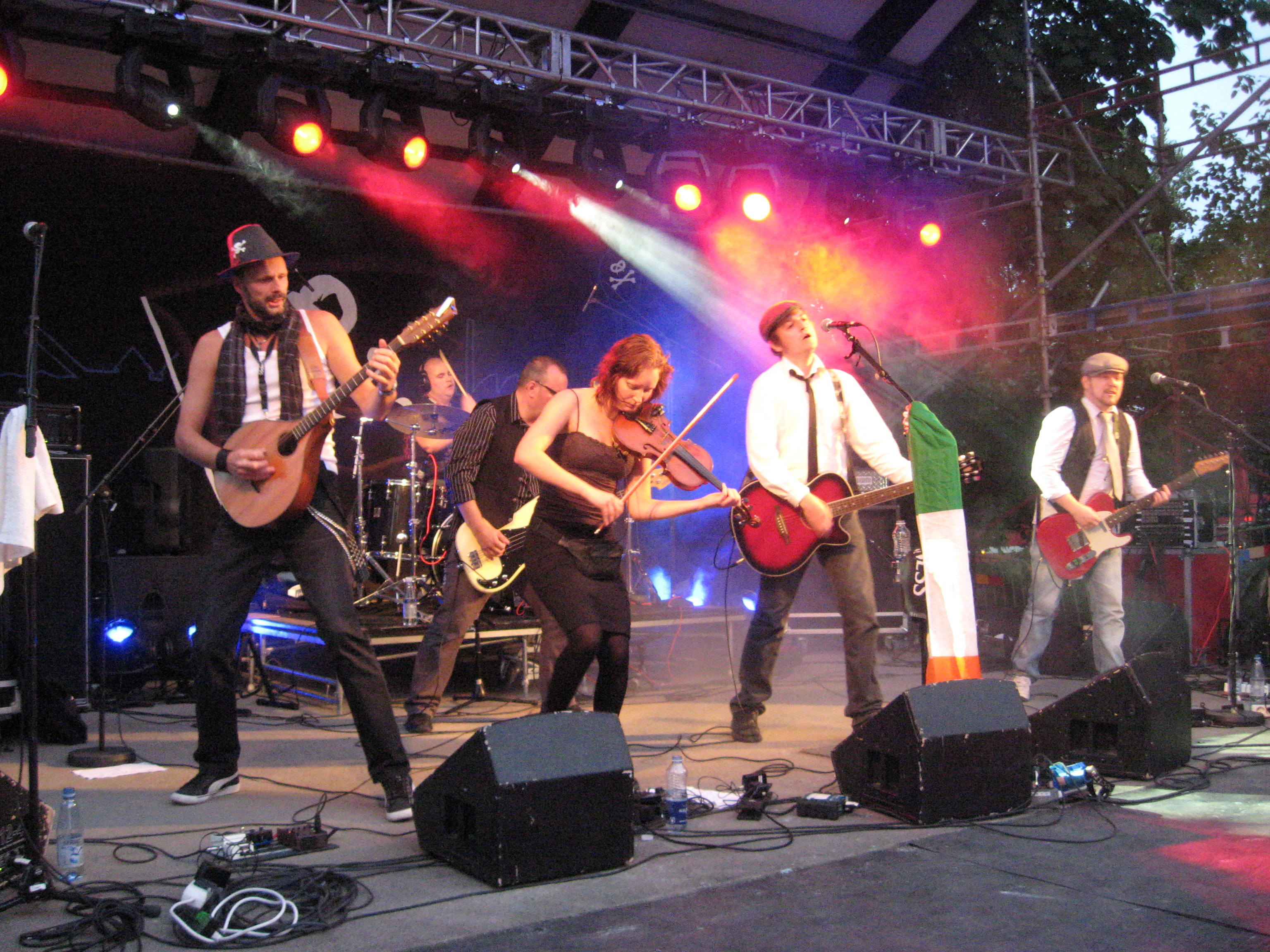 Sir Reg beim Pretzeltown Festival 2010 in Södertälje